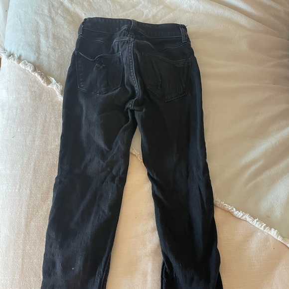 black hollister ripped skinny jeans - Picture 1 of 3